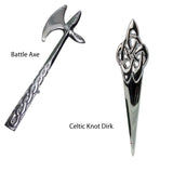 Battle Axe-Celtic Knot Dirk